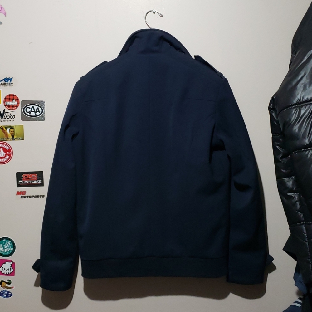 H&M dark navy blue jacket - Picture 2 of 3